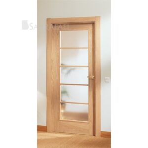 Puerta Madera Diseno D5v5 Roble