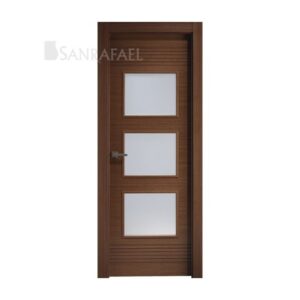 Puerta Madera Lineas 726va3 Wengue