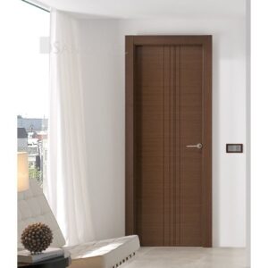 Puerta Madera Lineas 750 Wengue