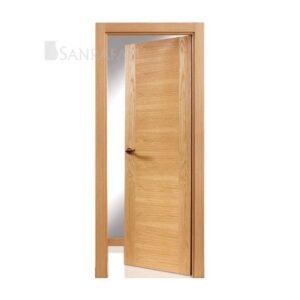 Puerta Madera Lisa L60 Roble