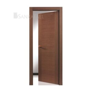 Puerta Madera Lisa L60 Wengue