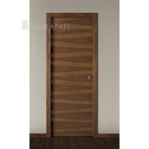 Puerta Madera Lisa L62 Nogal