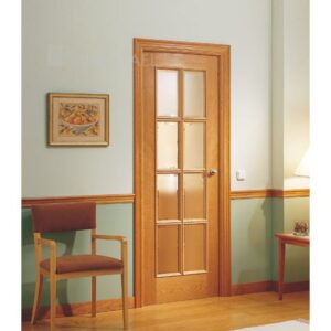 Puerta Madera Recta Curva Clasica 100v8