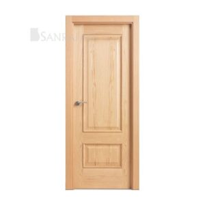 Puerta Madera Recta Curva Clasica 202x