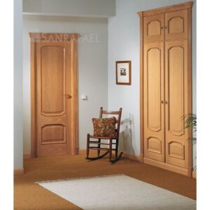Puerta Madera Recta Curva Clasica 233x Armario