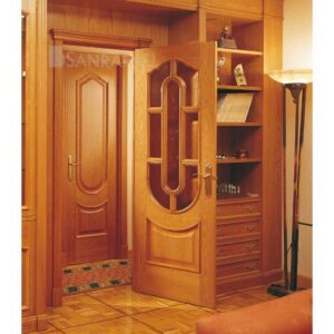 Puerta Madera Recta Curva Clasica 257x