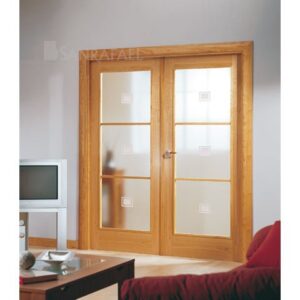 Puerta Madera Recta Curva Clasica 403v3