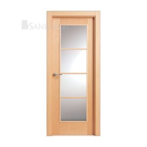 Puerta Madera Recta Curva Clasica 404v4