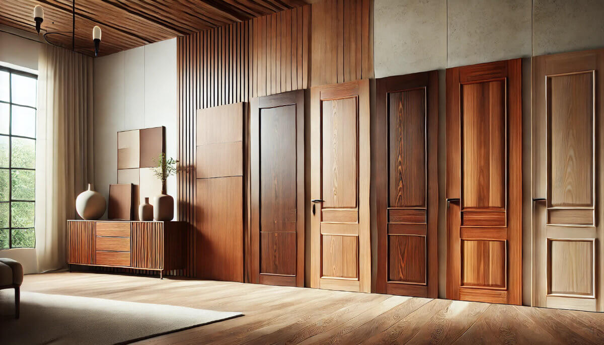 Puertas Madera Tintadas Actur